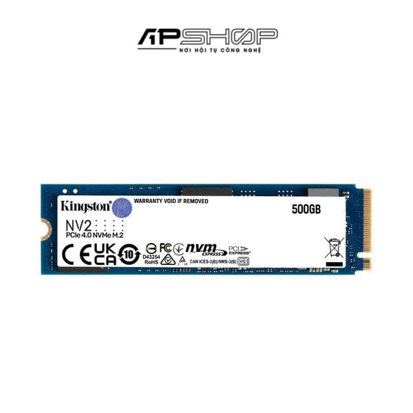 SSD Kingston NV2 500GB PCIe 4.0 NVMe M2 Gen 4 | Chính hãng