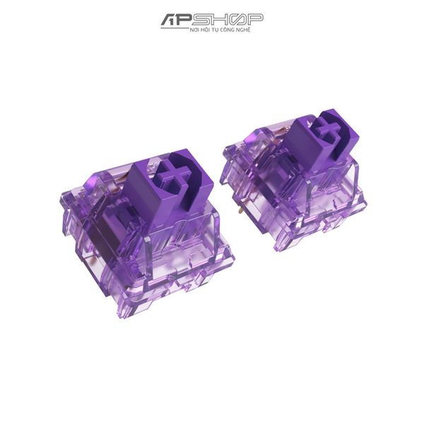 Switch AKKO Jelly Purple Tactile 45 nút | Chính hãng