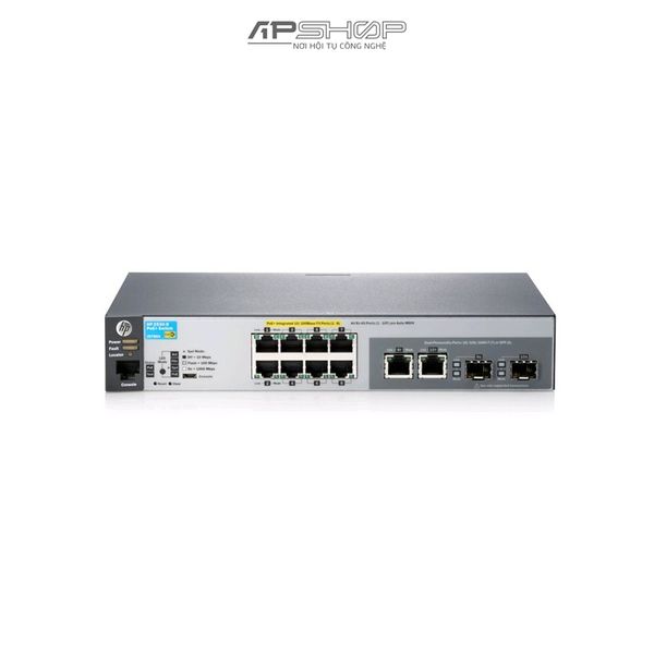 Switch Aruba 2530-8-PoE+ Switch J9780A - Hàng chính hãng