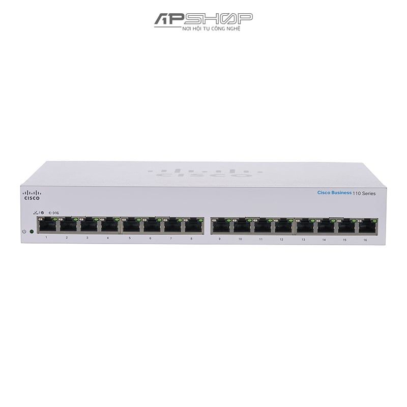Switch Cisco CBS110 Unmanaged 16port GE - Hàng chính hãng