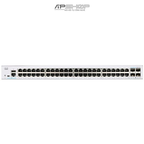 Switch Cisco CBS350 Managed 48Port GE, 4x1G SFP - Hàng chính hãng