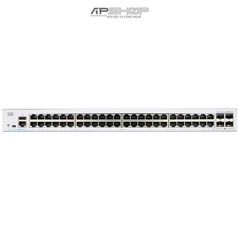 Switch Cisco CBS350 Managed 48Port GE, 4x1G SFP - Hàng chính hãng