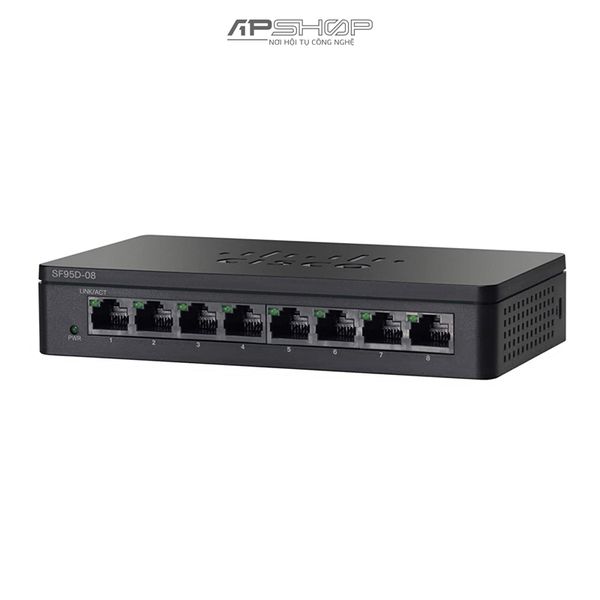 Switch Cisco SF95D Unmanaged 8Port 10/100 - Hàng chính hãng