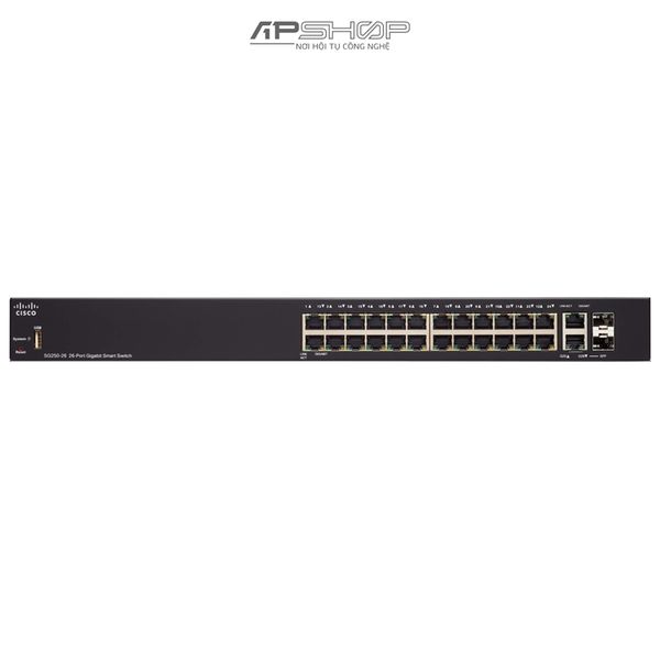 Switch Cisco SG250 26Port Gigabit Smart Switch - Hàng chính hãng