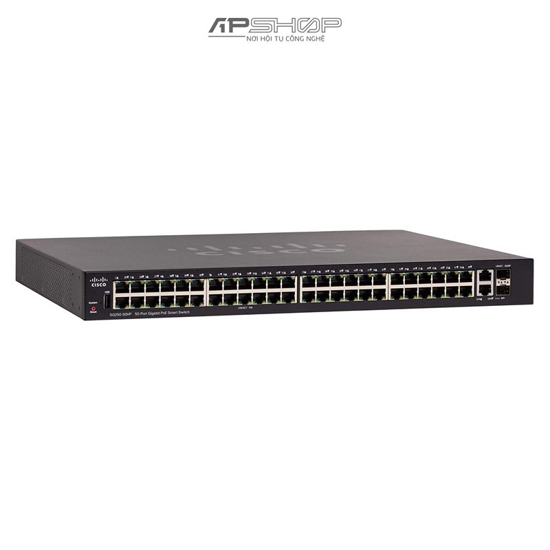 Switch Cisco SG250 50Port Gigabit Smart Switch - Hàng chính hãng