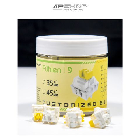 Switch Fuhlen Yellow Pro Linear 36 nút | Chính hãng