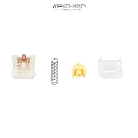 Switch Gateron CAP Milky Yellow Linear 35 nút | Chính hãng