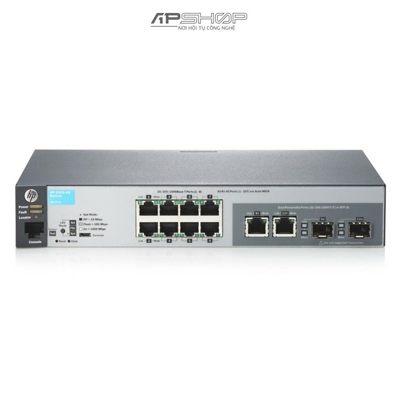 Switch HP 2530-8G Switch J9777A - Hàng chính hãng