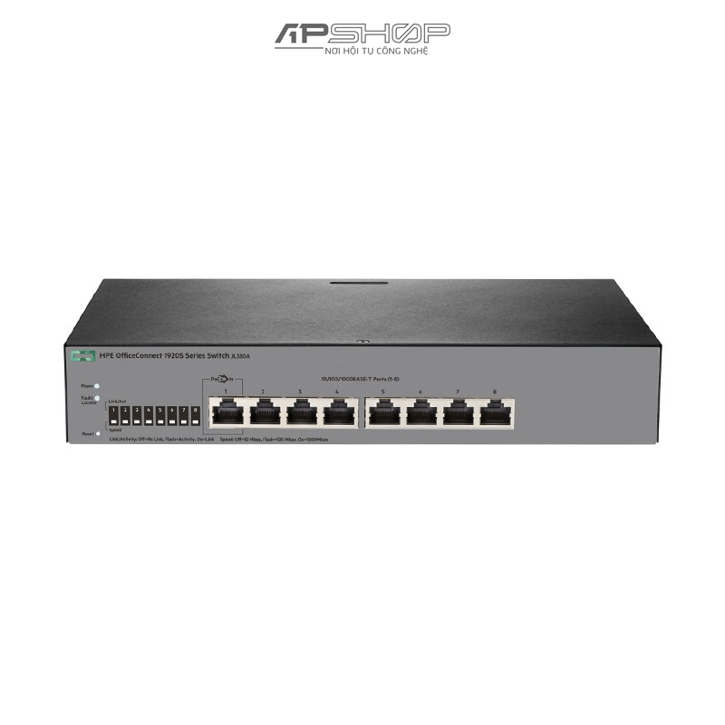 Switch HPE OfficeConnect 1920S 8G Switch JL380A - Hàng chính hãng