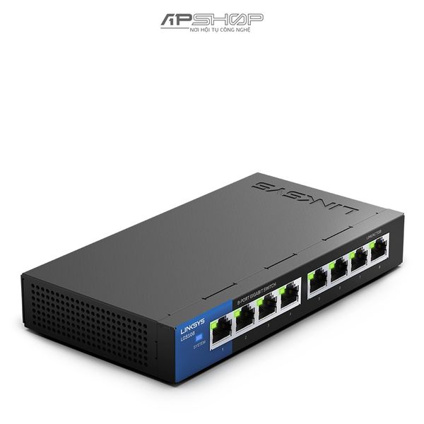 Switch Linksys LGS108 8Port Desktop Gigabit Switch - Hàng chính hãng