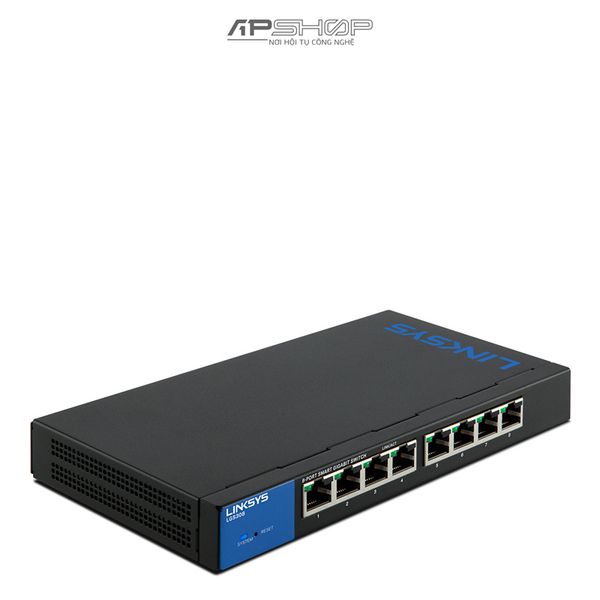 Switch Linksys LGS308 8Port Smart Gigabit Switch - Hàng chính hãng