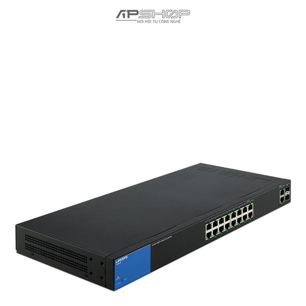 Switch Linksys LGS318P 18Port Smart PoE+ Switch - Hàng chính hãng