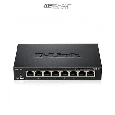 Switch mạng D-Link DGS108GL 8 Port | Chính hãng