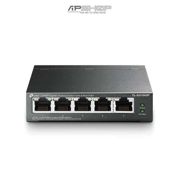 Switch TP-Link TL-SG1005P 5-Port | Chính hãng