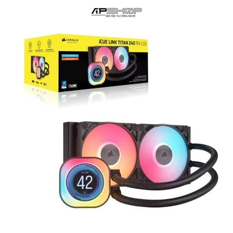 Tản nhiệt nước Corsair iCUE LINK TITAN 240 RX RGB LCD