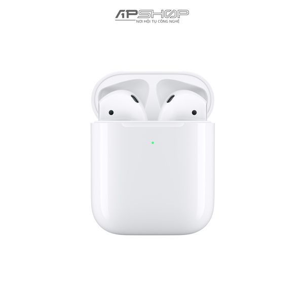 Tai Nghe AirPods 2 with Charging Wireless Case - Hàng chính hãng Apple