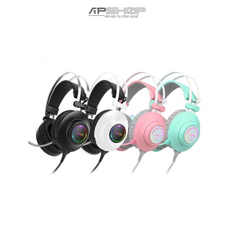 Tai nghe chơi Game ZIDLI SH320V Vibration RGB Wired USB 7.1 | Chính hãng