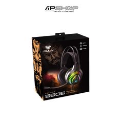 Tai Nghe Có Dây Aula S605 | Led RGB | Gaming | Chính Hãng