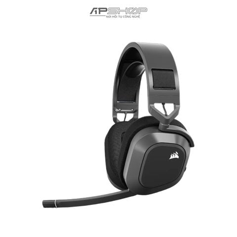 Tai nghe Corsair HS80 MAX Wireless Steel Gray | Chính hãng