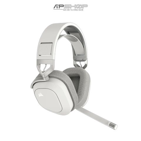 Tai nghe Corsair HS80 MAX Wireless White | Chính hãng