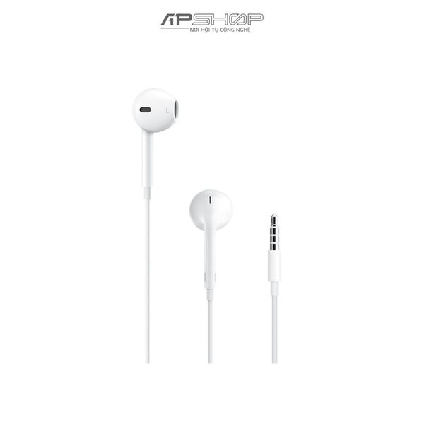 Tai nghe EarPods with 3.5mm Headphone Plug - Hàng chính hãng Apple