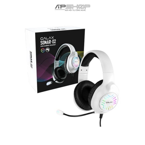 Tai nghe Galax Gaming SONAR-02 Wired USB 7.1 RGB | Chính hãng