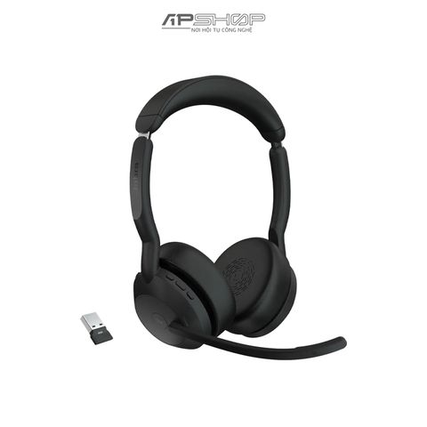 Micro kết hợp loa Jabra Evolve2 55 MS Stereo Stand | Chuyên cho họp trực tuyến | Chính hãng