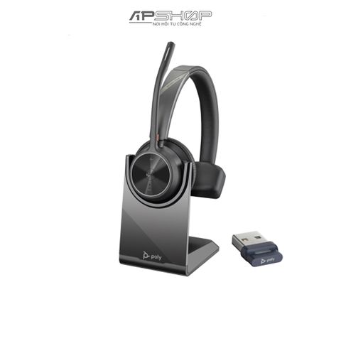 Tai nghe không dây Poly Voyager 4310 Uc | V4310-M C USB A | Charge Stand | WW