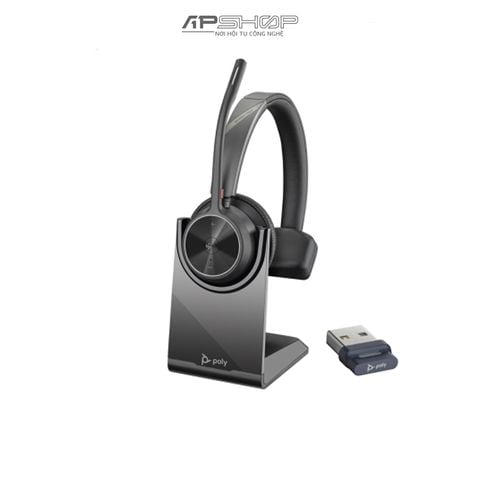Tai nghe không dây Poly Voyager 4310 Uc | V4310 C USB A | Charge Stand | WW