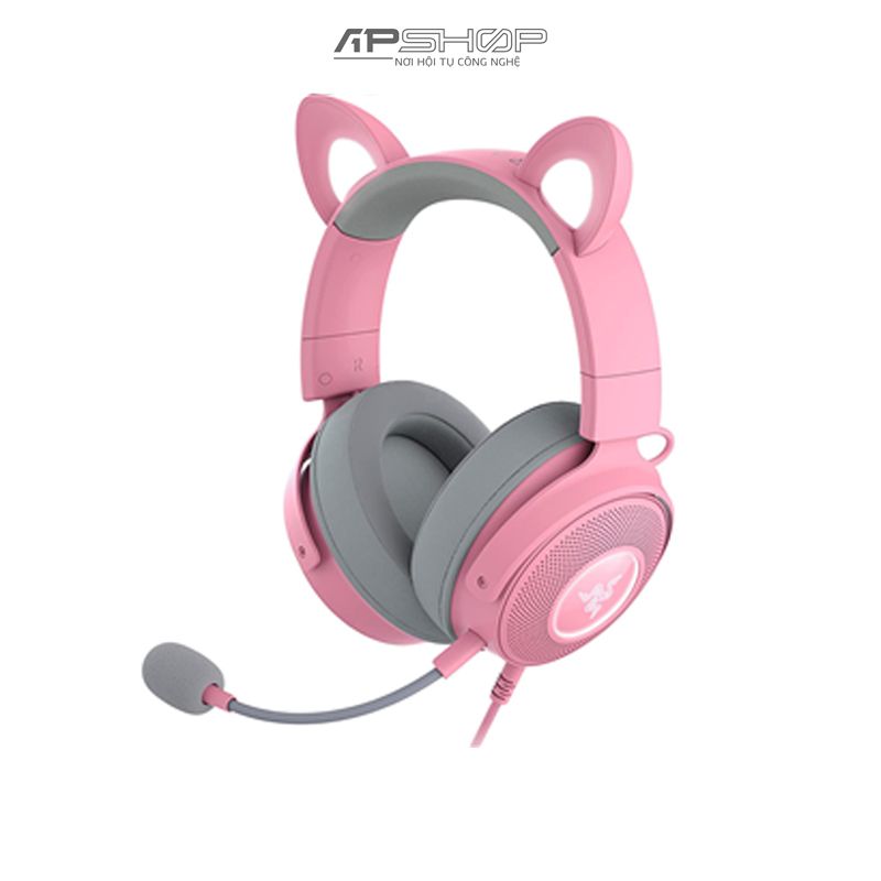 Tai nghe Razer Kraken Kitty Edition V2 Pro Wired RGB Chính hãng