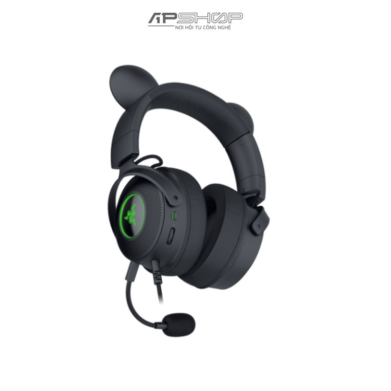 Tai nghe Razer Kraken Kitty Edition V2 Pro Quartz Wired RGB | Chính hãng
