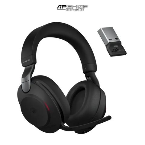 Tai nghe Jabra Evolve2 85 MS Stereo | Tai nghe họp trực tuyến | Chính hãng
