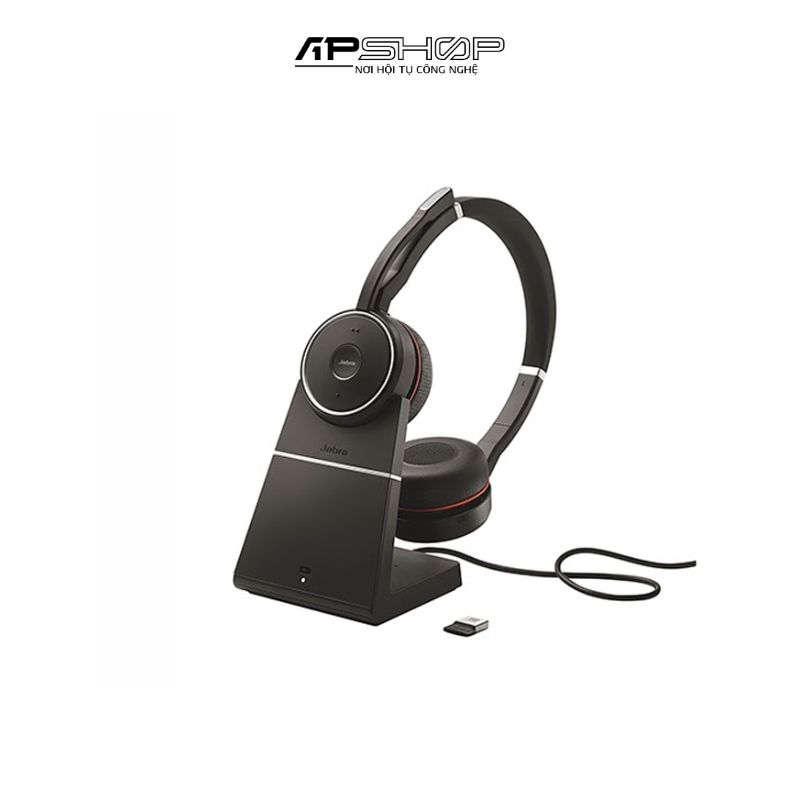 Tai nghe Jabra Evolve 65 MS Wireless Stereo Link 370 Charging