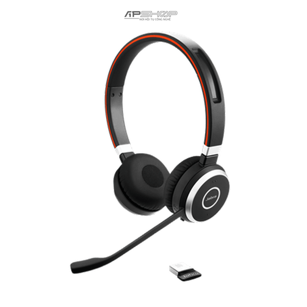 Tai nghe Jabra Evolve 65 MS Wireless | Stereo Link 370