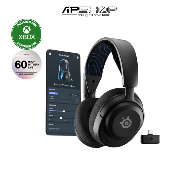 Tai Nghe Steelseries Arctis Nova 5 Wireless For XBOX