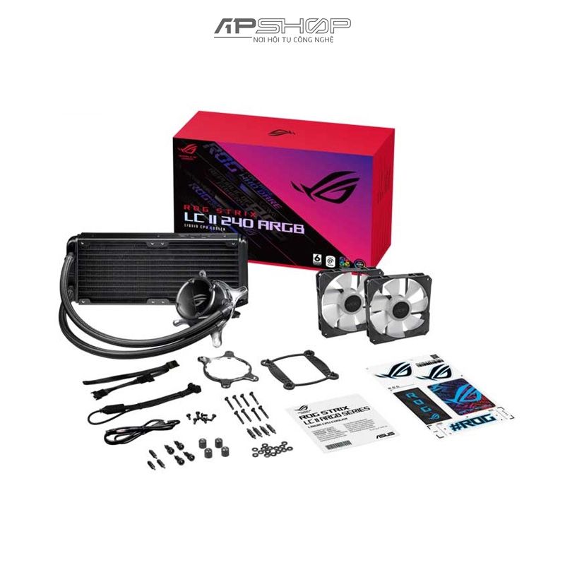 Tản nhiệt nước ASUS ROG STRIX LC 240 II ARGB | Chính hãng