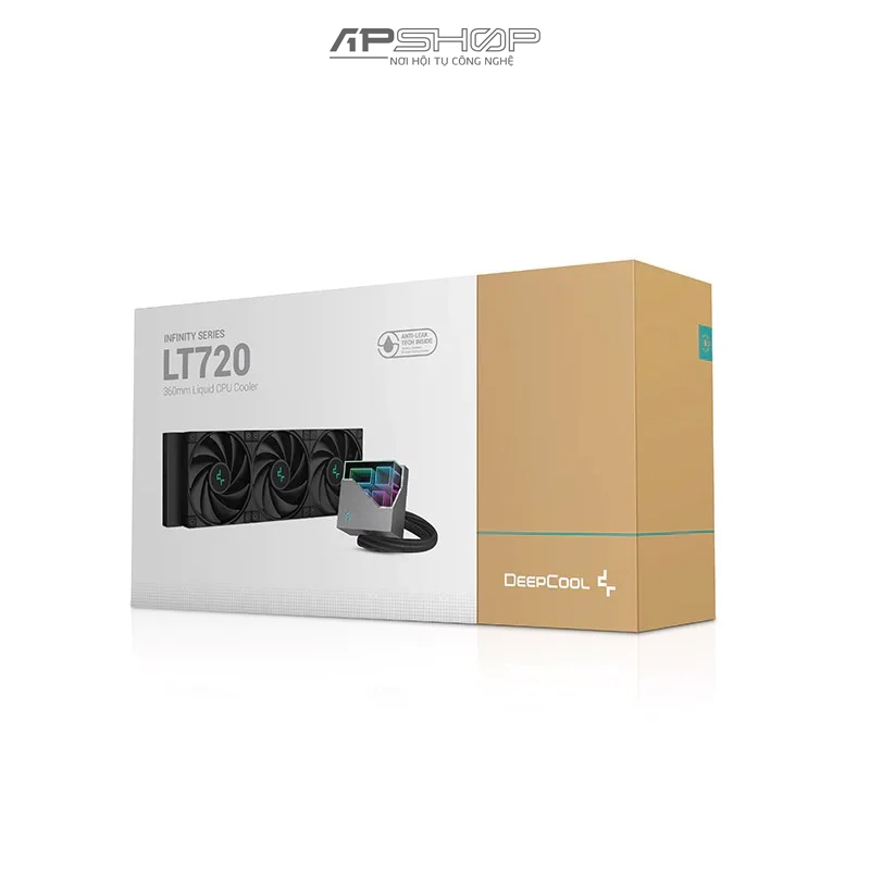 Tản nhiệt nước DeepCool LT720 Black | Chính hãng