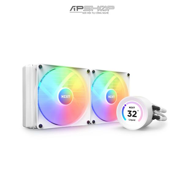 Tản nhiệt nước NZXT Kraken Elite 280 RGB White | Chính hãng