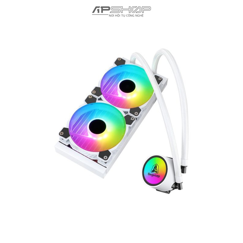Tản nhiệt nước Segotep BE ICED 240 ARGB White | Chính hãng