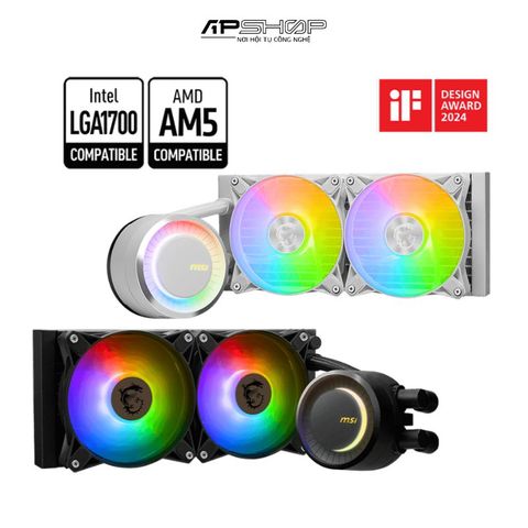 Tản Nhiệt MSI MAG Coreliquid E240 White