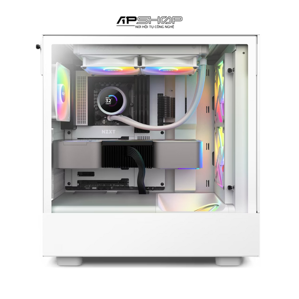 Tản nhiệt nước NZXT Kraken 240 RGB White | Chính hãng