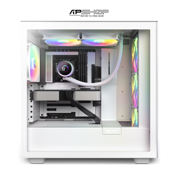 Tản nhiệt nước NZXT Kraken 280 RGB White | Chính hãng