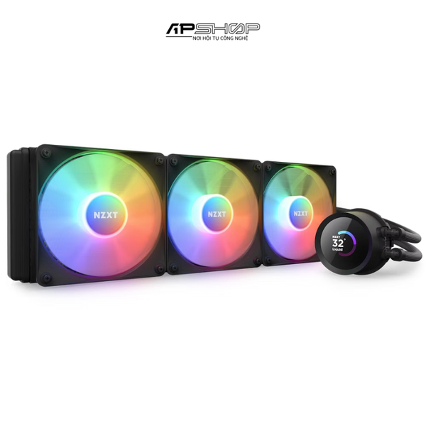 Tản nhiệt nước NZXT Kraken 360 RGB Black | Chính hãng