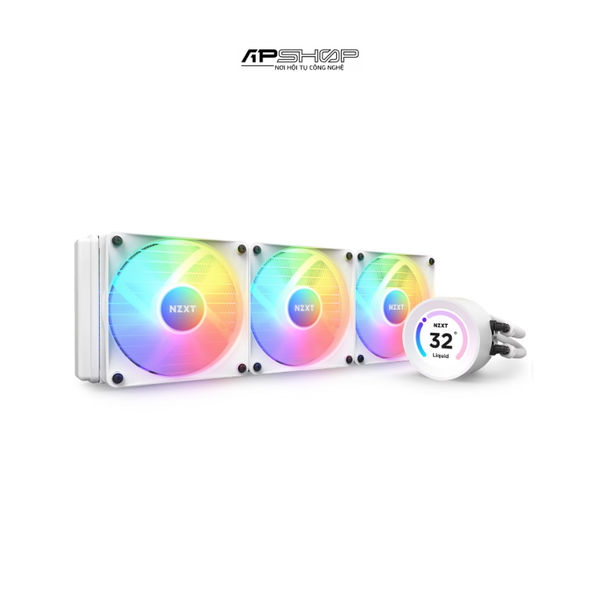 Tản nhiệt nước NZXT Kraken Elite 360 RGB White | Chính hãng