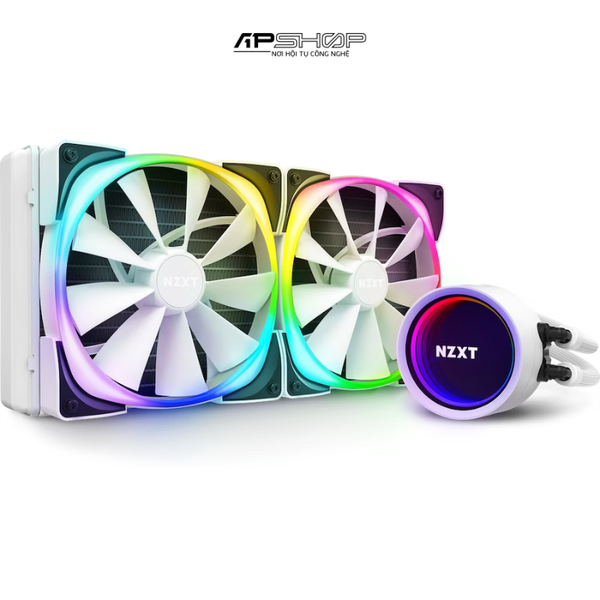 Tản nhiệt nước NZXT Kraken X63 RGB White | Chính hãng