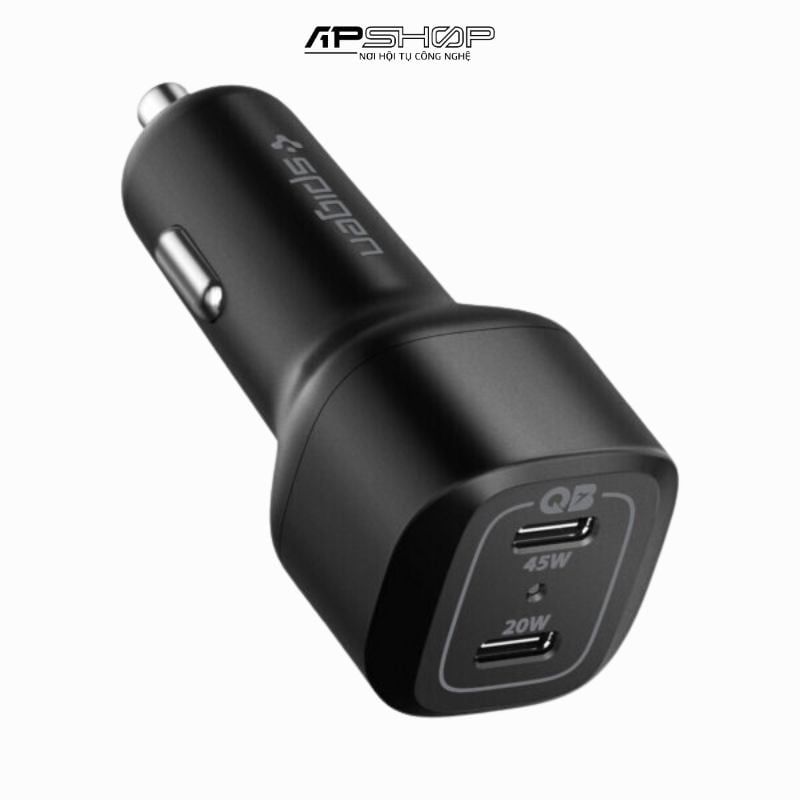Tẩu Sạc Xe Hơi Spigen Arcstation Car Charger 2c 65W PC2000