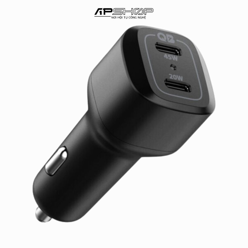 Tẩu Sạc Xe Hơi Spigen Arcstation Car Charger 2c 65W PC2000