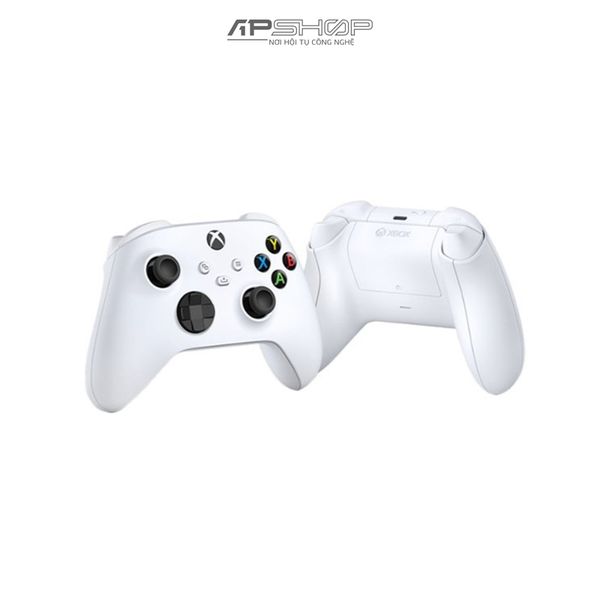 Tay cầm Microsoft Xbox One X Robot White | Chính hãng