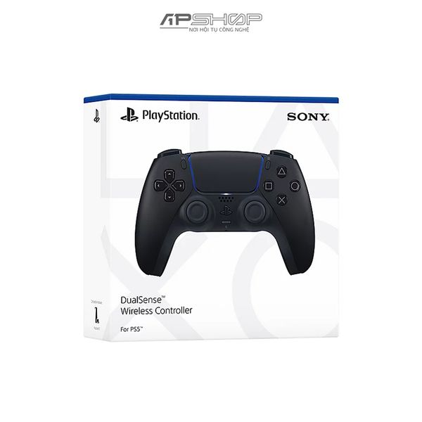 Tay cầm Sony PlayStation PS5 DualSence Midnight Black | Chính hãng