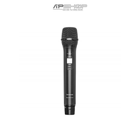 Micro cầm tay không dây có chức năng phát song tần số UHF Saramonic UWMIC9 HU9 | Chính hãng